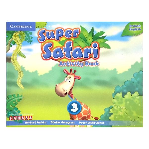 Sách - Super Safari Level 3 Activity Book - FAHASA Reprint