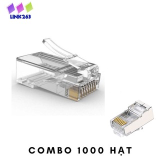 Hạt Mạng Xuyên Thấu RJ45 - Túi 1000 Hạt.