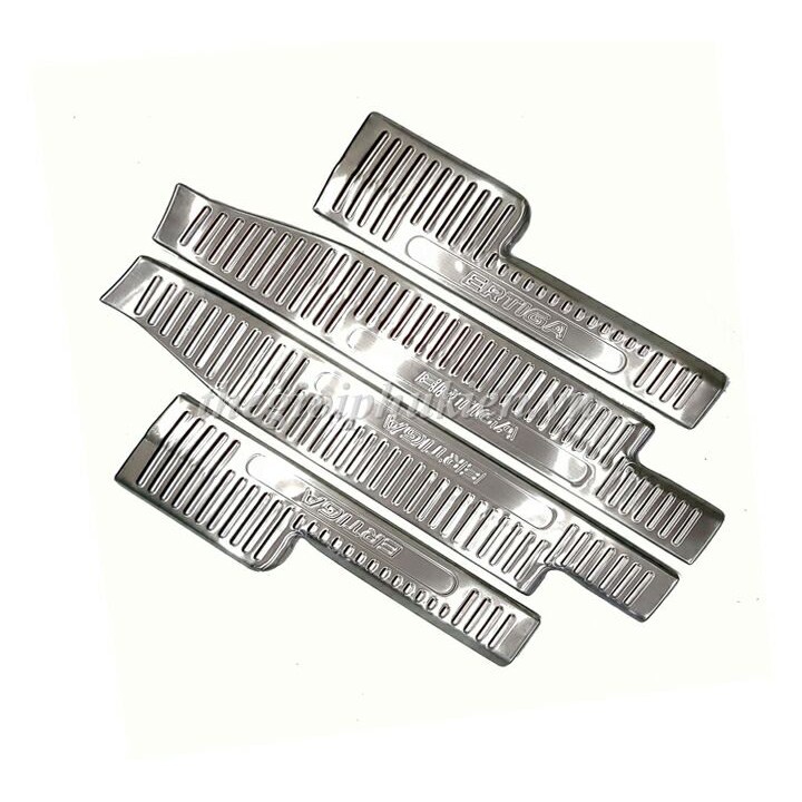 Ốp Bậc Cửa Xe Suzuki Ertiga 2019-2020 Mẫu Inox