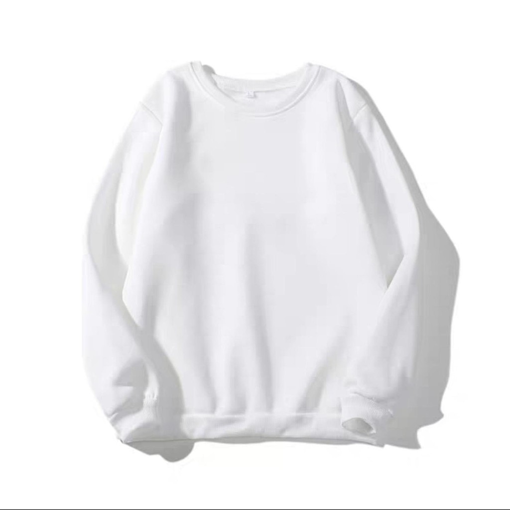 Áo sweater nam nữ nỉ ngoại trơn, chất nỉ bôn, thích hợp làm áo cặp William - DS113 | WebRaoVat - webraovat.net.vn