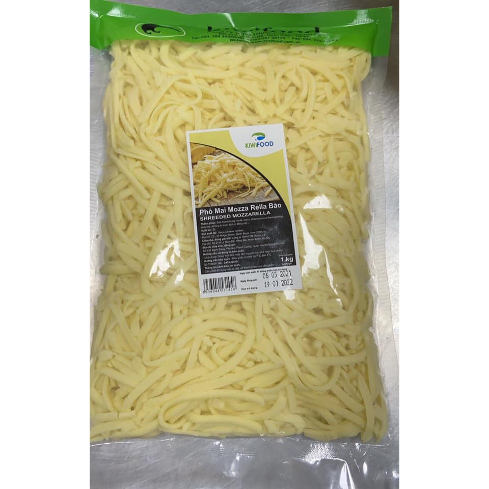 Phô mai bào Úc 1kg