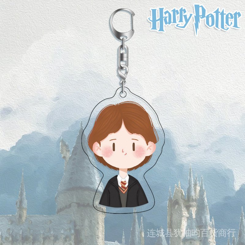 Móc Khóa Mặt Acrylic Hình harry potter M08