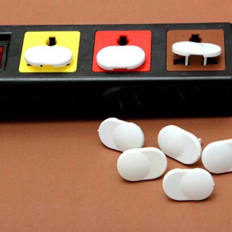 COMPO 10 NÚT BỊT Ổ ĐIỆN 2 CHÂN AN TOÀN CHO BÉ