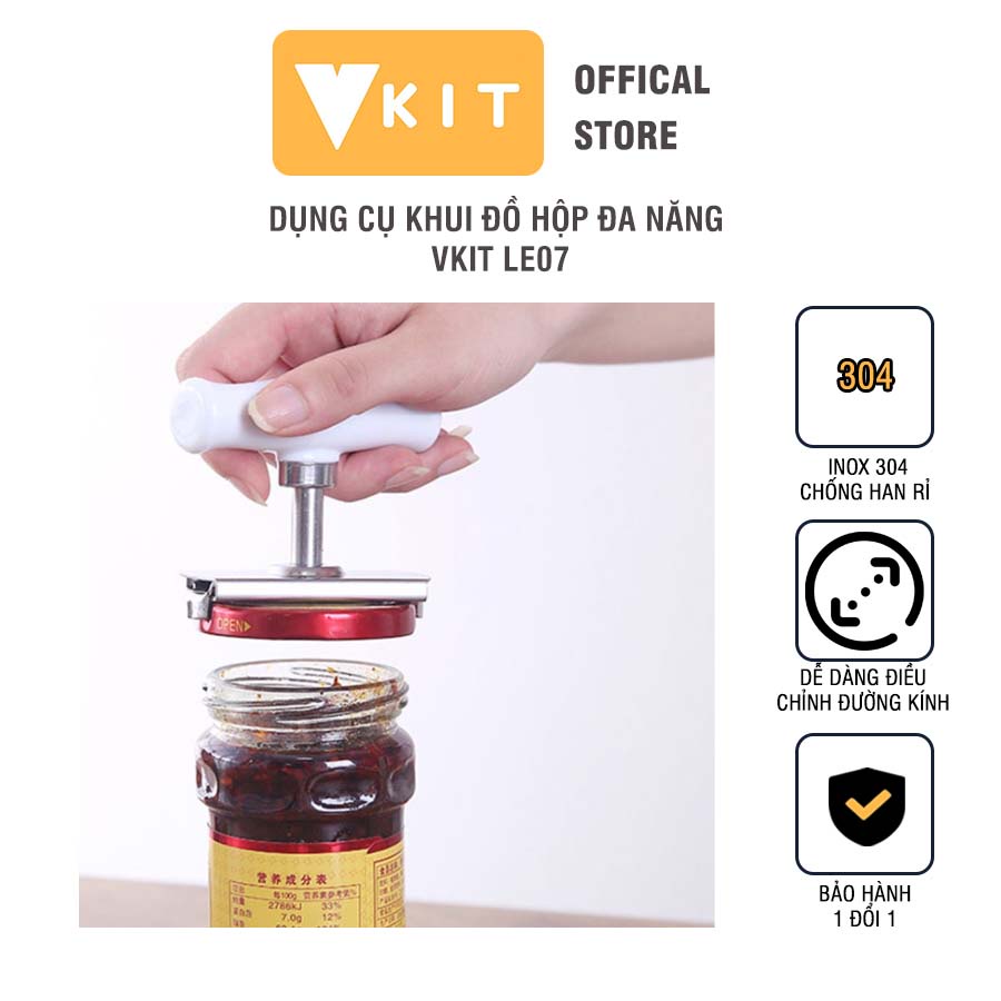 Dụng cụ khui đồ hộp đa năng VKIT LE07