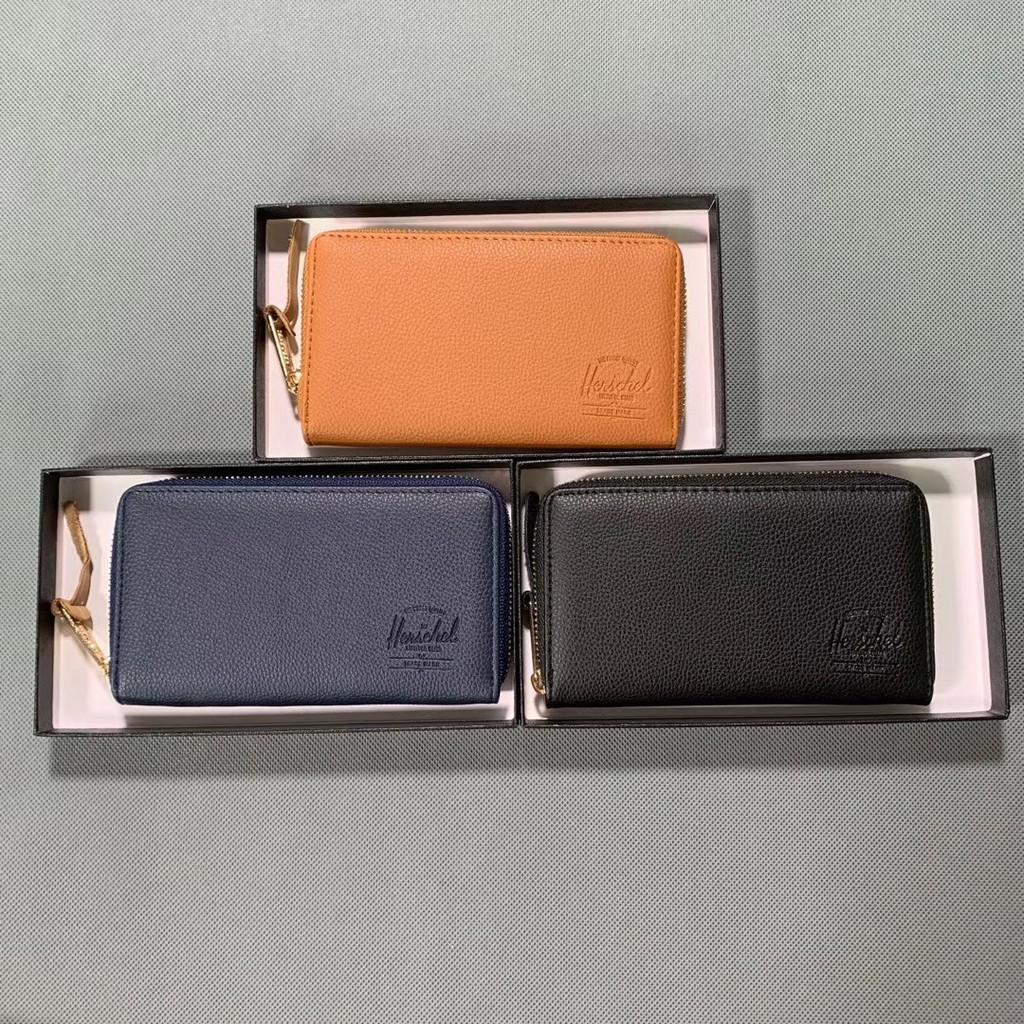 Ví da dài ví có dây kéo Ví đựng thẻ