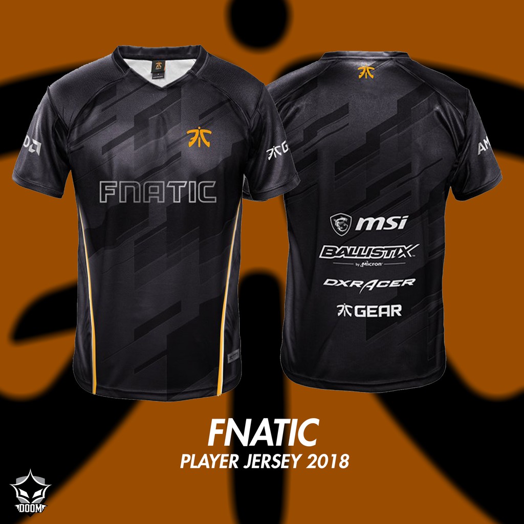 Áo thun Jersey Fnatic 18 Den