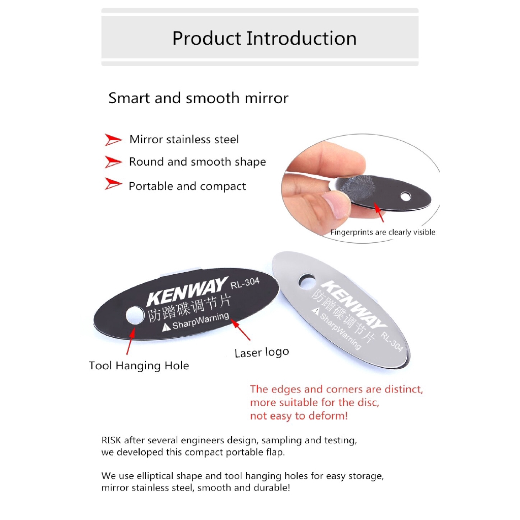 1 Dụng Cụ Điều Chỉnh Đĩa Phanh Xe Đạp MTB Chất Lượng Cao