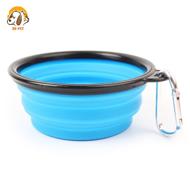 Bát Ăn Du Lịch Gấp Gọn Siêu Tiện Lợi Cho Chó Mèo