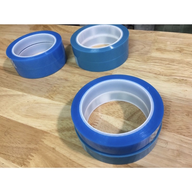 Băng dính - băng keo tủ lạnh màu xanh dương khổ 2,5cm dán cố định thiết bị tủ lạnh máy giặt điều hoà...