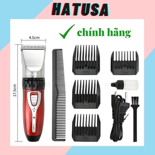 Tông đơ cắt tóc Jichen JC-0817 tặng bộ kéo cắt tỉa-Tăng đơ cắt tóc gia đình - HATUSA.SHOP