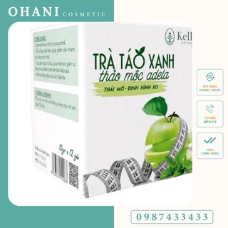 Trà giảm cân táo xanh thảo mộc thải m.ỡ - định hình eo min_beauty