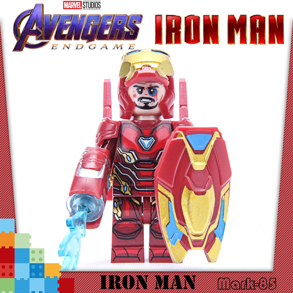 Mô hình lego nhân vật Iron Man phim Avengers: Endgame