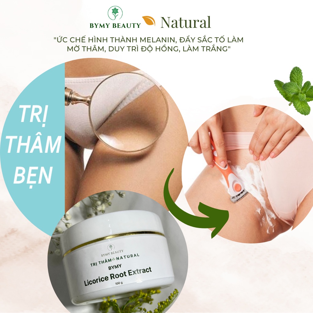 Kem tri thâm háng, bẹn BYMY Licorice Root Extract
