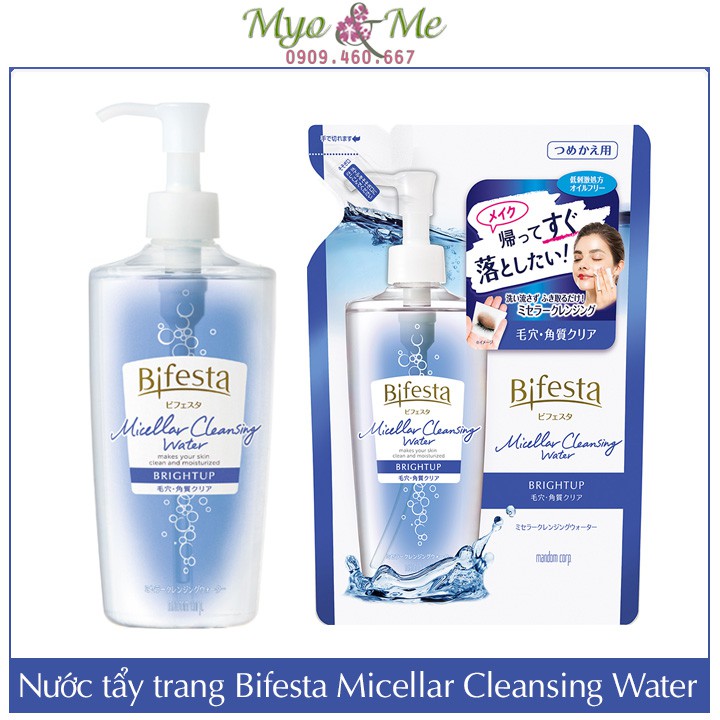 (SP Mới) Nước Tẩy Trang Bifesta Micellar Cleansing Water - 400ml