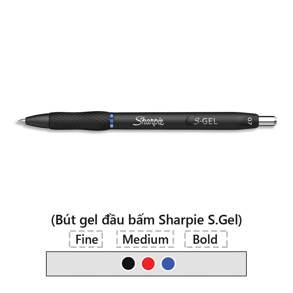 Bút bi gel ký tên cao cấp Sharpie S-Gel Pen