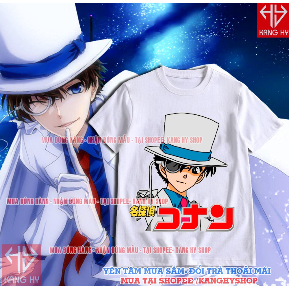 Áo Thun In Hình siêu trộm Kid Kaito Kuroba Conan F260