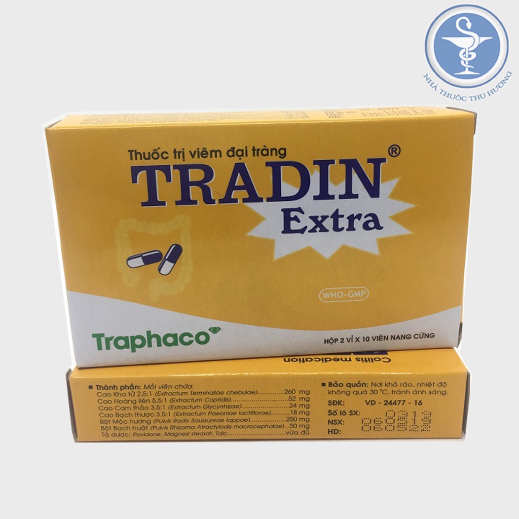Tradin Extra Traphaco hộp 2 vỉ