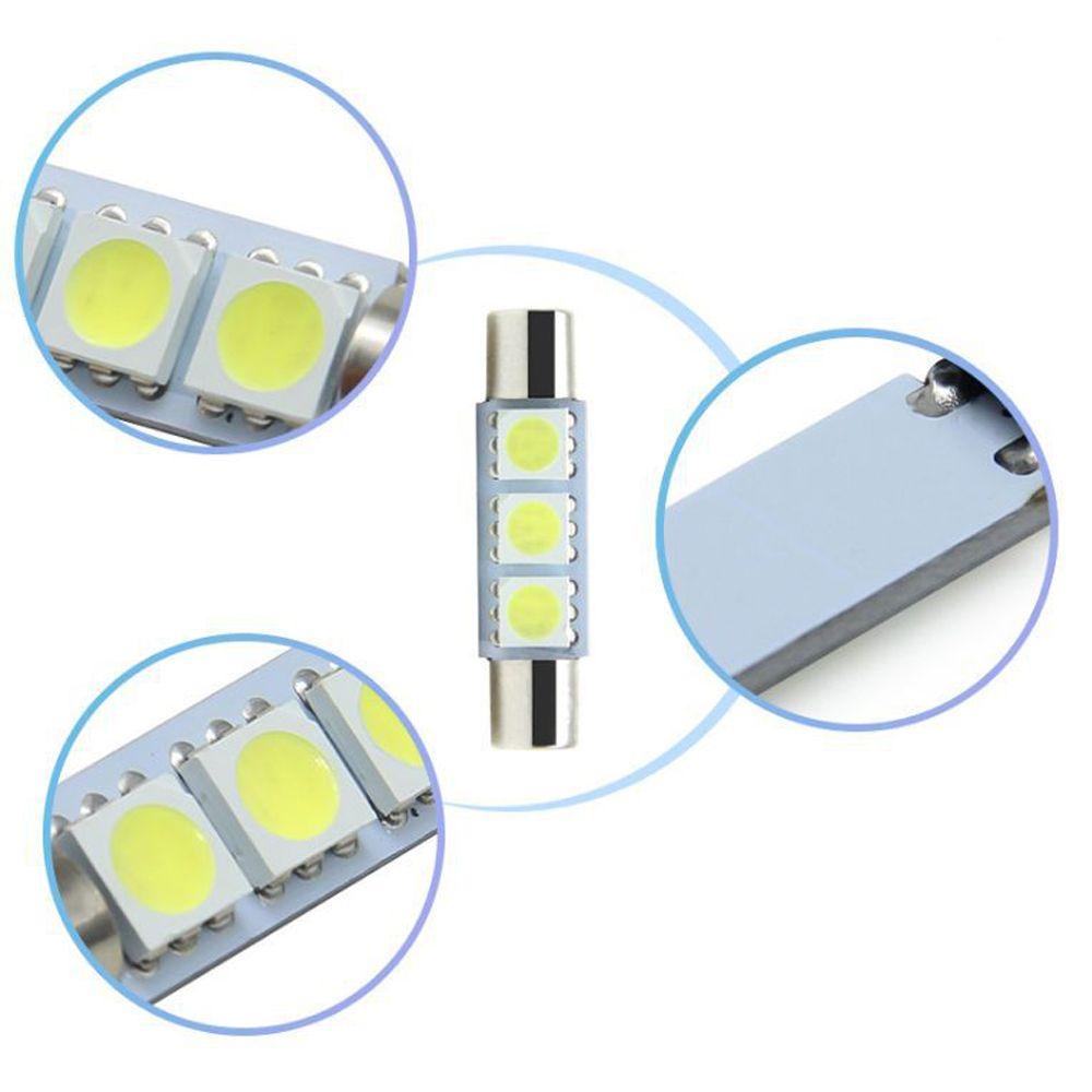 4 Bóng Đèn LED Xe Hơi 5050 3SMD 31MM 5050