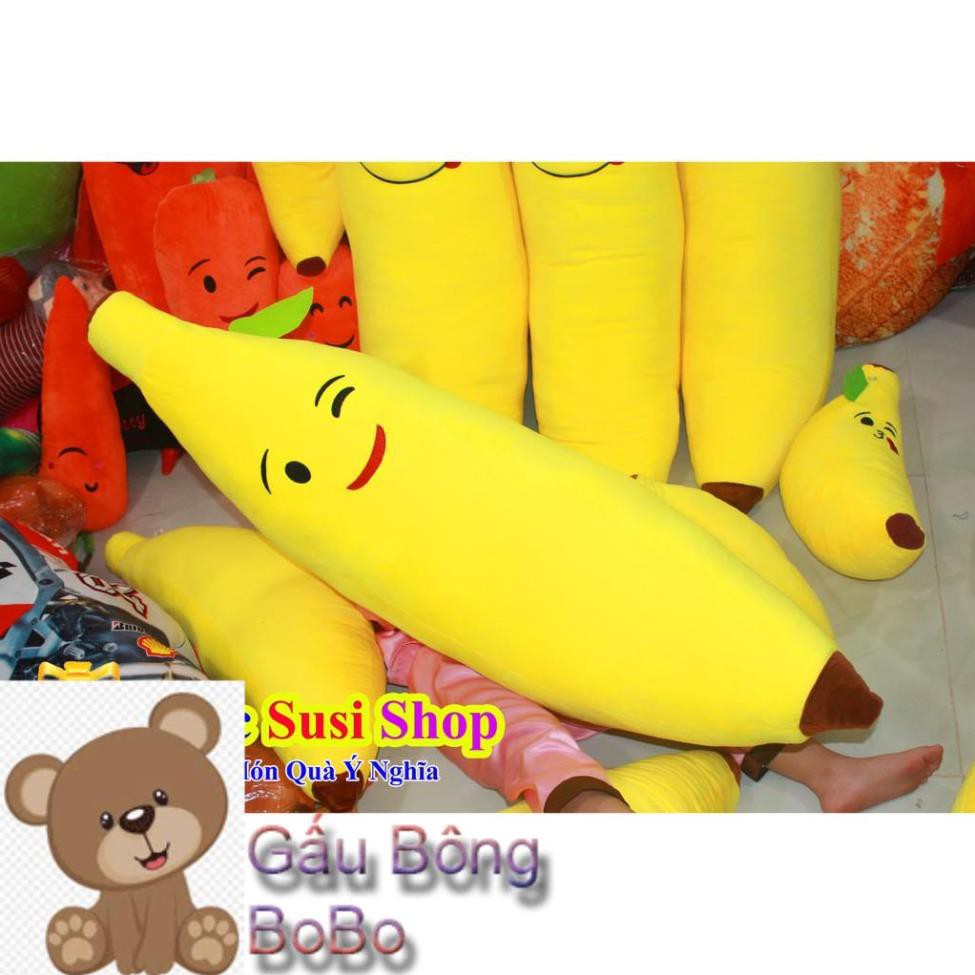 [BOBO] Gấu Bông GỐI ÔM TRÁI CHUỐI CUTE  Size Lớn 1m - Bán Lẻ Giá Sỉ