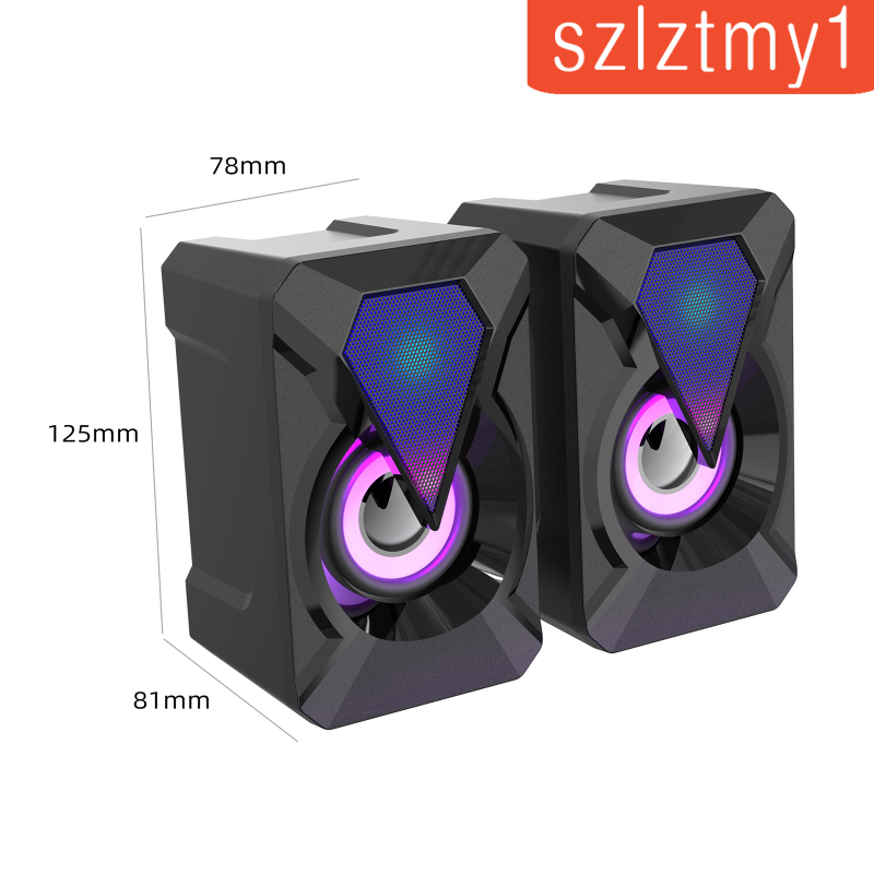 Loa Máy Tính 3wx2 Usb 3.5mm Aux Với Cáp 3.5mm | BigBuy360 - bigbuy360.vn