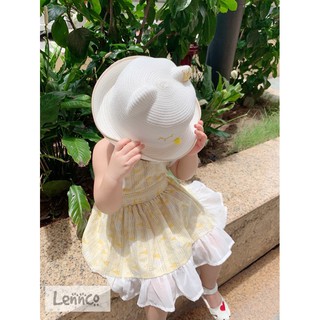 Yếm tim vàng Lennco cho bé gái(7-13kg)