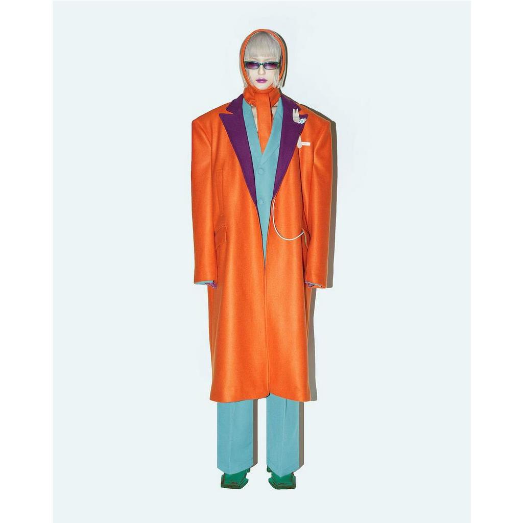 Áo Dạ AODEC O2 Overcoat Da Cam