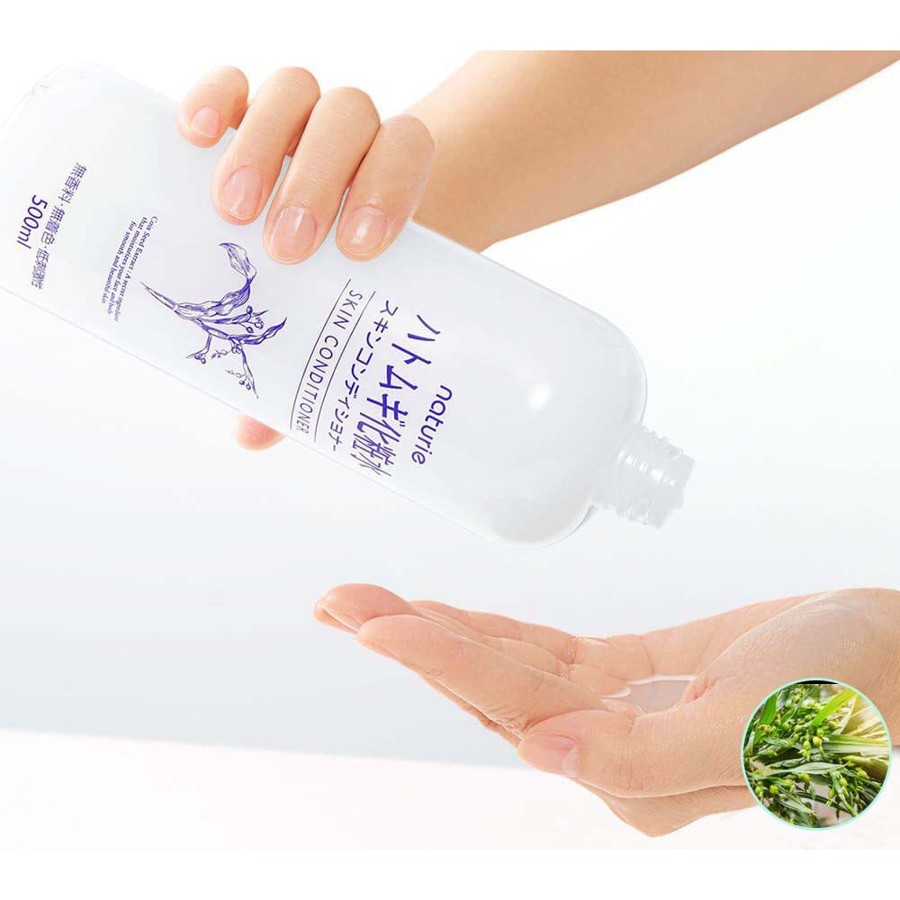 Nước hoa hồng Naturie Skin Conditioner Nhật 500ml