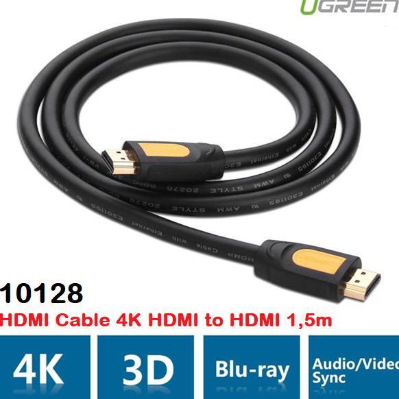 [Mã ELHACE giảm 4% đơn 300K] Cáp HDMI 2.0 Chính Hãng Ugreen (4k@60Hz) 10115 10128 10129 10130 HD101 Cao cấp