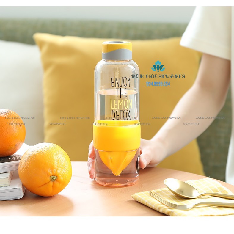 Bình Nước Detox Nhựa Tritan Lock&Lock ABF659