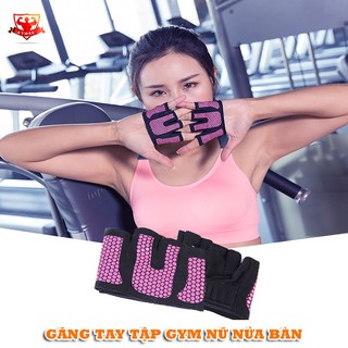 Găng Tay Tập Gym Aolikes 4 Ngón Cho Nữ