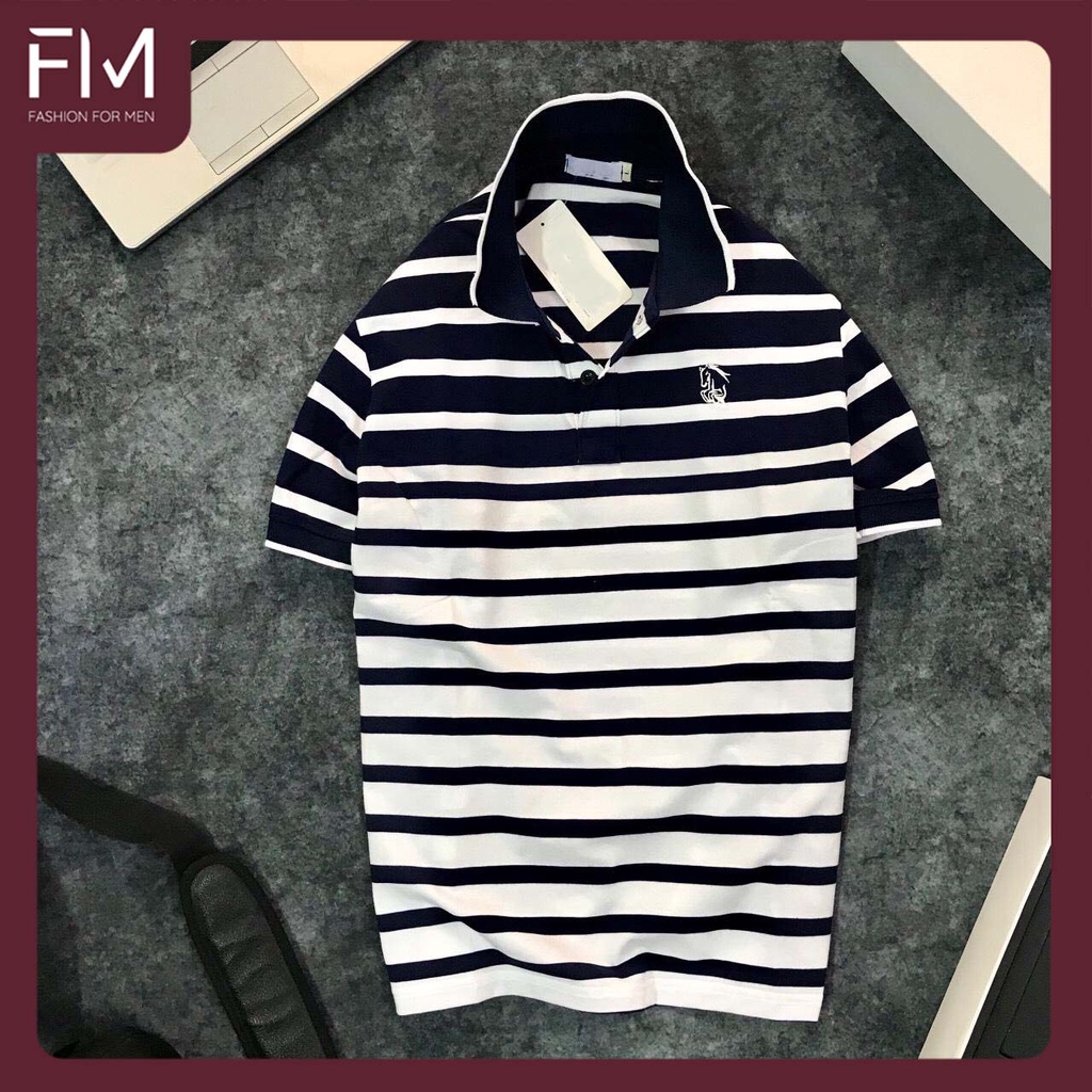 Áo Polo nam cổ bẻ ngắn tay, chất liệu cao cấp, thoáng mát, bền màu, thiết kế trẻ trung – FORMEN SHOP – FMPS099 | BigBuy360 - bigbuy360.vn