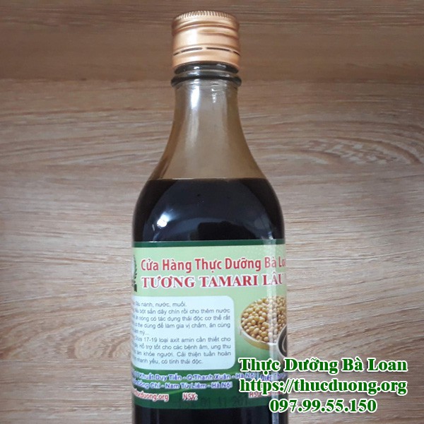 Tương tamari lâu năm Bà Loan 500ml