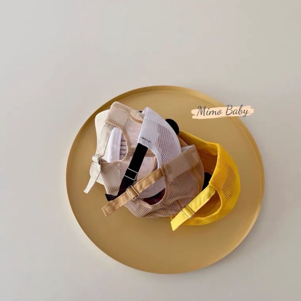 Mũ nón lưỡi trai hình thú cực dễ thương cho bé MH176 Mimo Baby