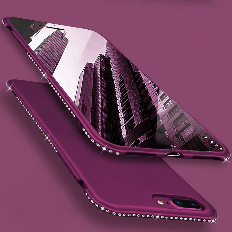 Bling Soft Silicone Diamond Case Protective Case for iphone 6 6s 7 8 plus X XR XS MAX 11 PRO MAX