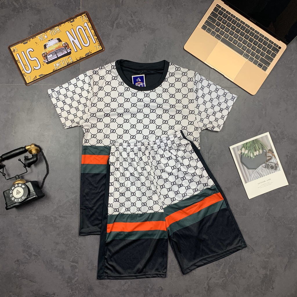 Thời Trang Nam - Bộ Hè Nam Cộc Tay In Hình 3D - BN38 | BigBuy360 - bigbuy360.vn