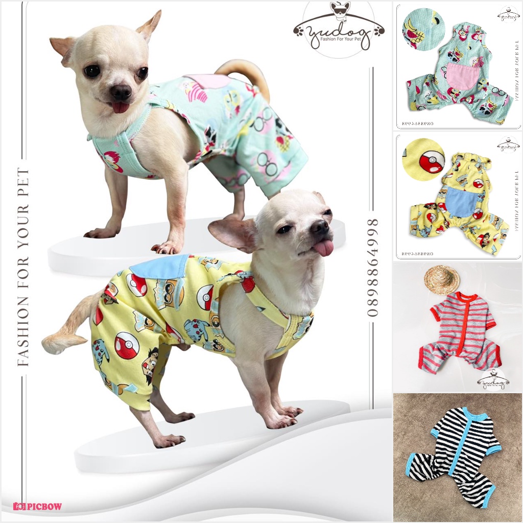 Bộ Jum mặc cho chó mèo thú cưng yudog