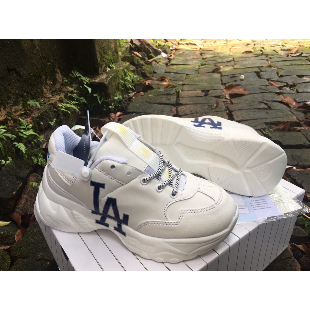 Giày Sneaker 𝗠𝗟𝗕 LA, Giày Thể Thao LA Da Bò Tăng Chiều Cao 4cm Siêu Hot Siêu Xinh Full Size (36-43) bản đẹp