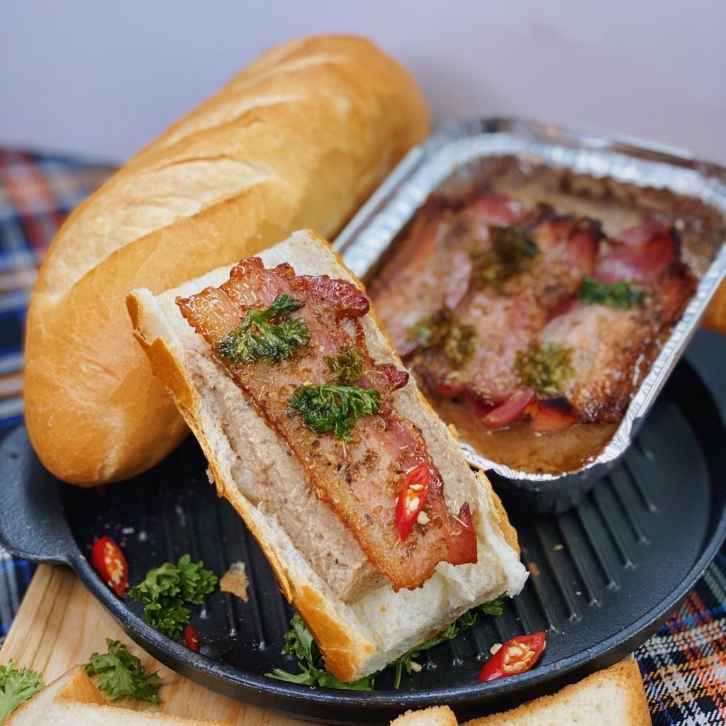 [SHIP HOẢ TỐC] Pate đồng quê thịt xông khói dùng kèm bánh mì, sandwich [TONY'S KITCHEN] | BigBuy360 - bigbuy360.vn