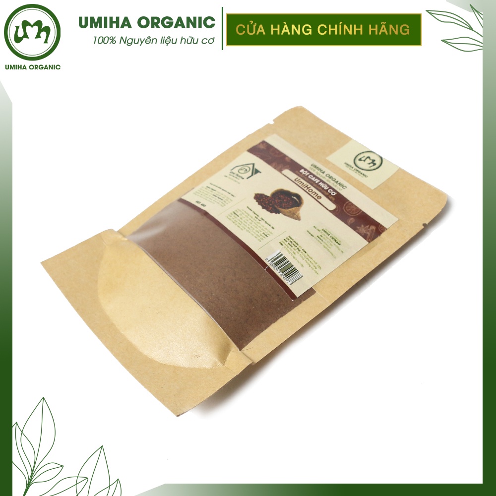 Bột Cà Phê hữu cơ UMIHOME nguyên chất 40G - Mặt nạ dưỡng da, tắm trắng body, tẩy tế bào da chết và ngừa thâm mụn | BigBuy360 - bigbuy360.vn