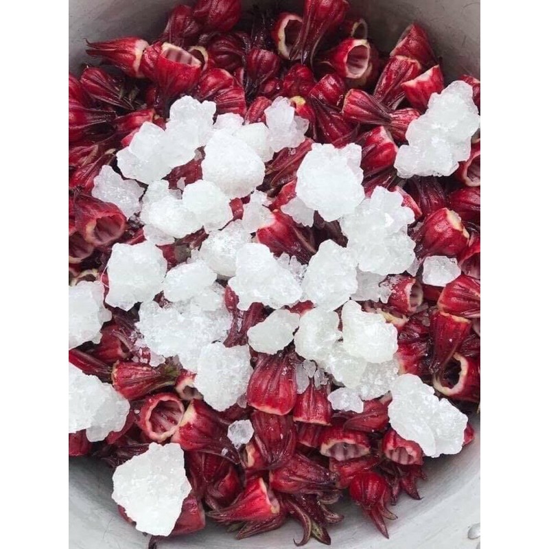 Siro Kèm Đài Hoa Atiso Đỏ - Hibicus