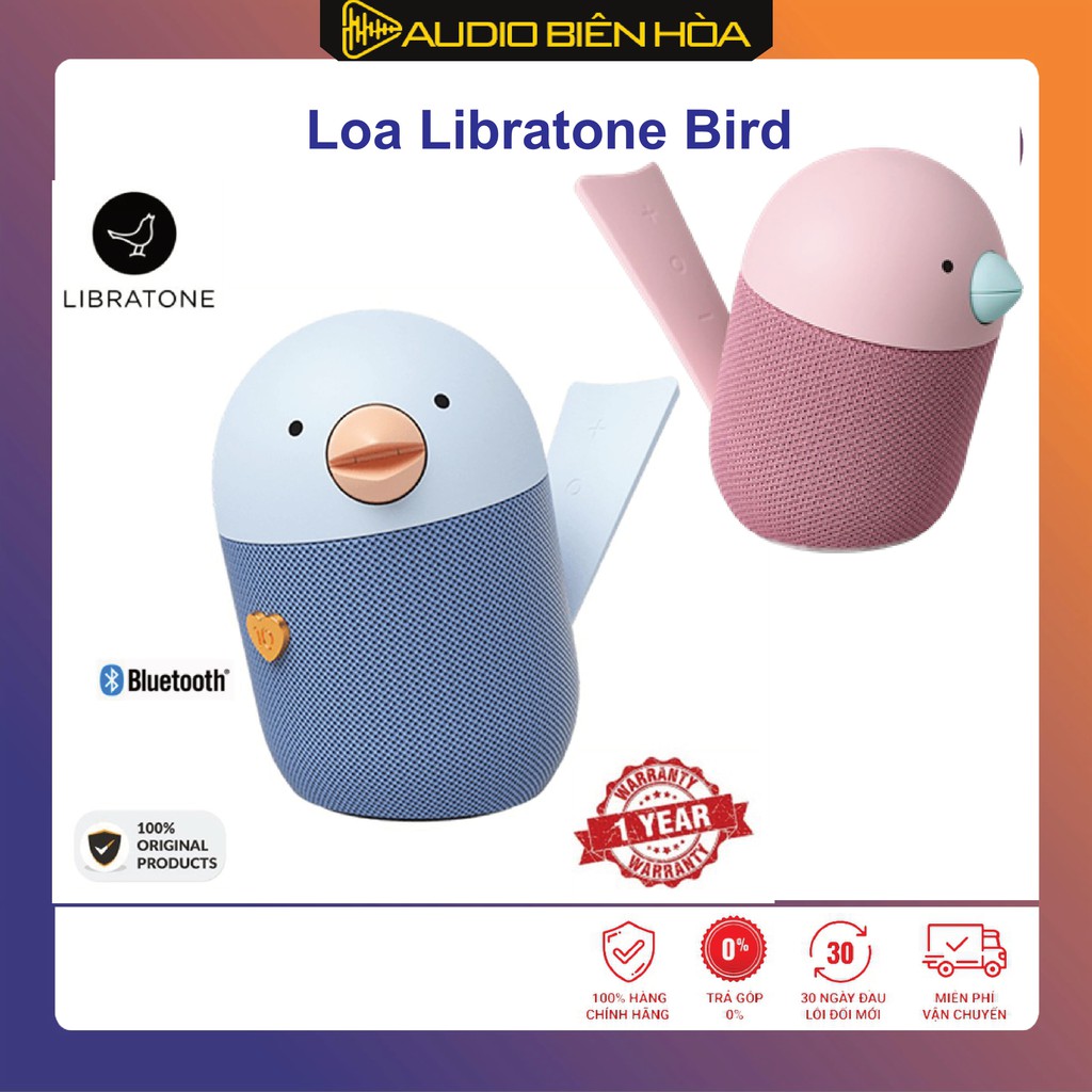 [Mã ELTECHZONE giảm 6% đơn 500K] Loa Libratone Bird - Kết nối Bluetooth