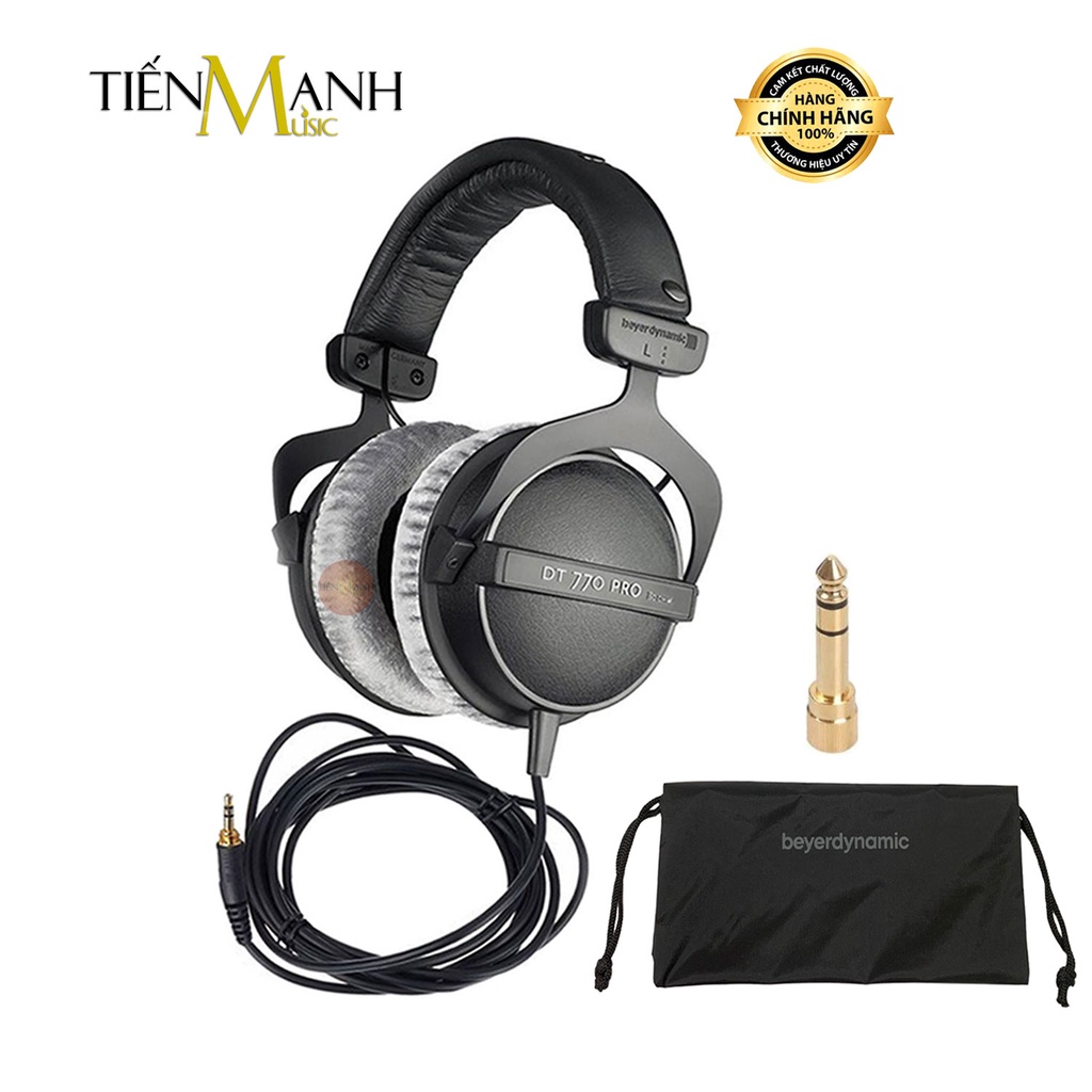 Tai Nghe Kiểm Âm Beyerdynamic DT770 Pro 32, 80, 250 Ohm - DT 770 Beyer Dynamic Close Back Studio Monitor