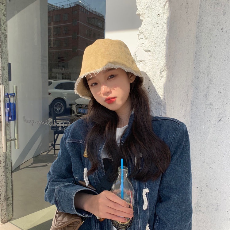 Mũ bucket, trơn vành nón tròn thời trang phong cách Hàn Quốc unisex nam nữ M102