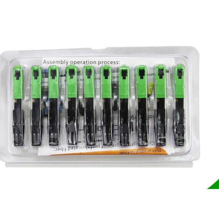 Đầu nối nhanh APC FTTH màu xanh lá | BigBuy360 - bigbuy360.vn