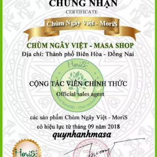 [Masa] Son màu handmade chùm ngây MoriS (8 màu tùy chọn)