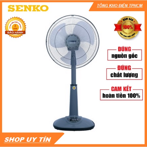 Quạt senkoĐƯỢC CHỌN MÀU -Quạt lửng thân nhựa B4 Senko L1638 thay thế L1338