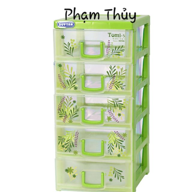 Tủ nhựa tomi Duy Tân 5 ngăn nắp bằng nhiều màu