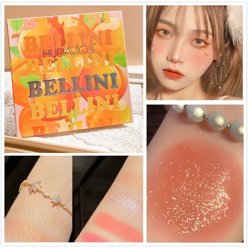 (Hàng Mới Về) Bảng Phấn Mắt / Má Hồng / Bắt Sáng Đa Năng Không Nhòe Lấp Lánh | BigBuy360 - bigbuy360.vn