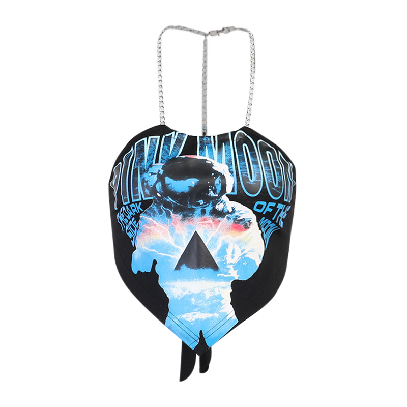 Áo Thun Lửng Không Tay Hở Lưng Gợi Cảm Cho Nữ