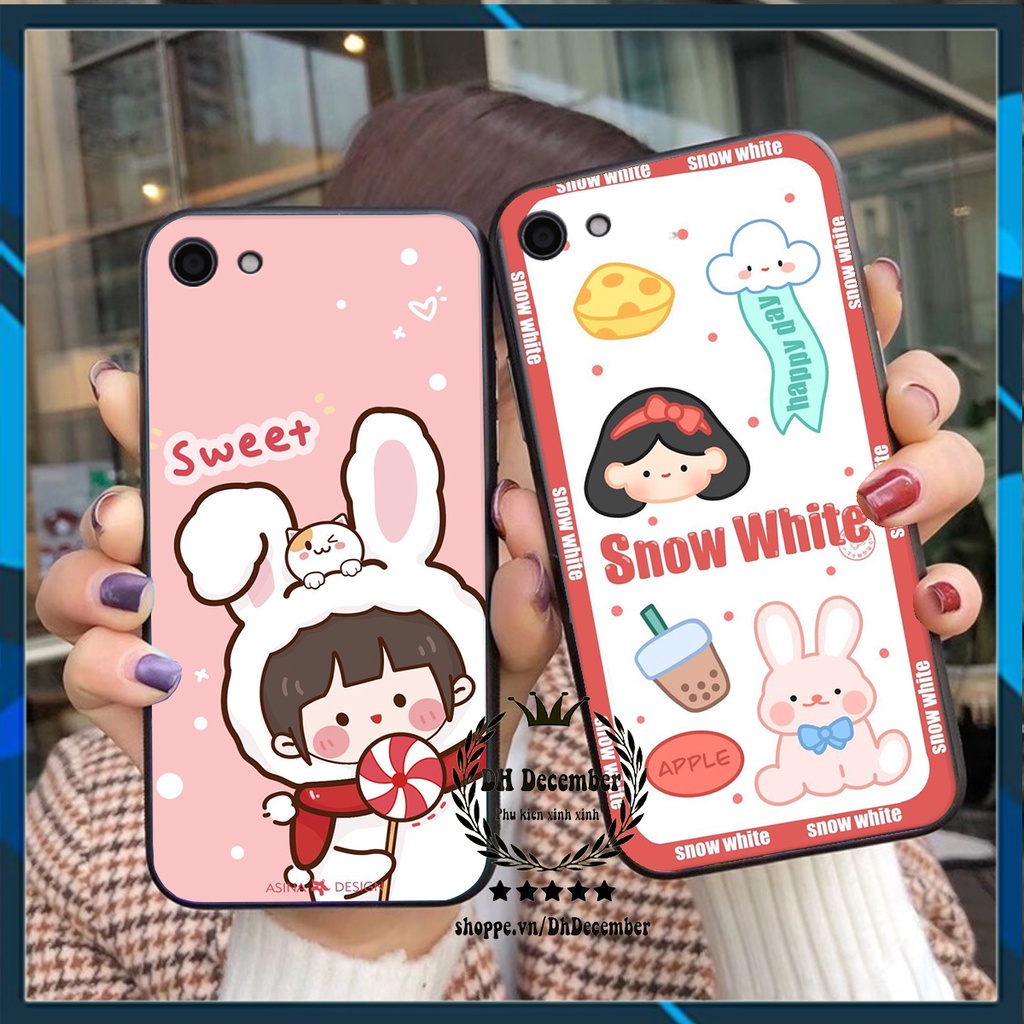 Ốp lưng Vivo Y71 / Y83 in hình 3D lucky, gấu Brick xinh xắn - KHÔNG NÊN BỎ LỠ